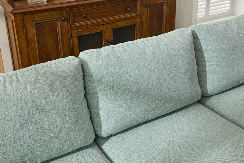 Fabric 3 Seater Couch With 2 USB, Comfortable Sectional Couches And Sofas For Living Room Bedroom Office Small Space, Easy Assembly & Comfy Cushion Cannot Be Sold On Temu